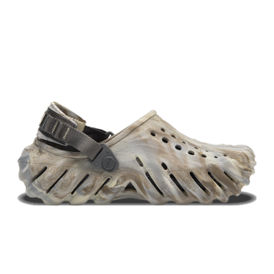 Basutės Crocs Crocs Unisex Echo Marbled 208454-2Y3 Ruda Rusvai Gelsvas