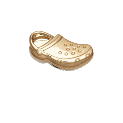 Crocs Jibbitz Gold Classic Clog ženkliukas