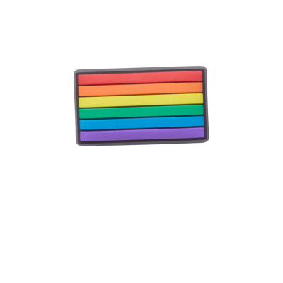 Batų Raišteliai Moterims Crocs Jibbitz Rainbow Flag ženkliukas G0780300-MU Daugiaspalvis