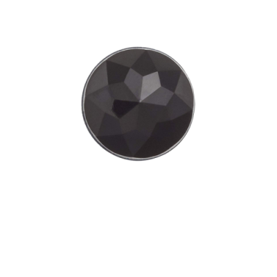 Batų Raišteliai Moterims Crocs Jibbitz Sparkly Black Cirkcle ženkliukas G0732500-MU Juoda