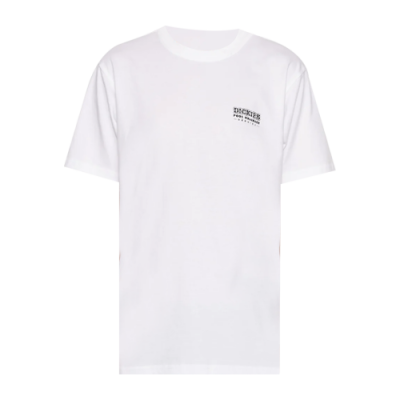 Marškinėliai Dickies Dickies Edgerton laisvalaikio marškinėliai DK0A4YIZWHX1 Balta