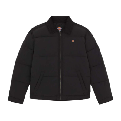 Striukės Striukės Dickies Overbrook Eisenhower Puffer striukė DK0A4YEXBLK1 Juoda