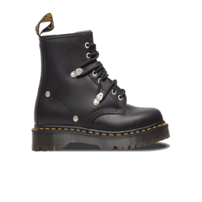 Sezoniniai Batai Kolekcijos Dr. Martens 1460 Bex Stud Black Fine Haircell 26959001 Juoda