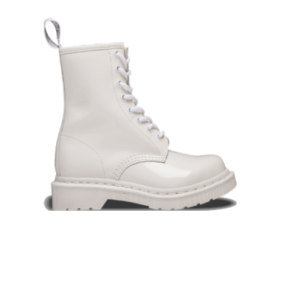 Sezoniniai Batai Dr. Martens Dr. Martens Wmns 1460 Mono White Patent Lamper 26728100 Balta