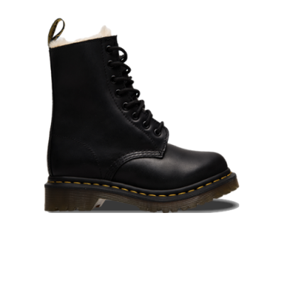 Laisvalaikio Batai Dr. Martens Dr. Martens Wmns 1460 Serena Fur Lined Black Burnished 21797001 Juoda