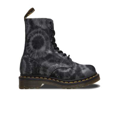 Sezoniniai Batai Dr. Martens Dr. Martens Wmns 1460 Pascal Grey Tie Dye Suede 26406001 Juoda Pilka