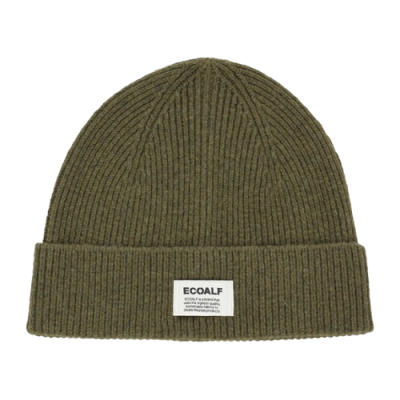 Kepurės Vyrams Ecoalf Wool Beanie Vibrant ACKNWOOLA6320U-680 Žalias