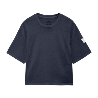 Marškinėliai Ecoalf Ecoalf Wmns Living Oversize SS laisvalaikio marškinėliai GATSLIVIN8034W-306 Pilka