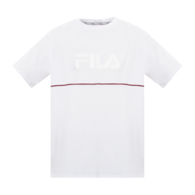 Marškinėliai Fila Fila Macall SS laisvalaikio marškinėliai 687725-M67 Balta