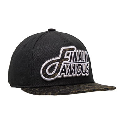 Kepurės Flat Fitty Flat Fitty Finally Famous Snapback kepurė FF63300 Juoda