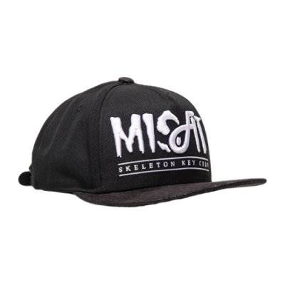 Kepurės Flat Fitty Flat Fitty Misfit Snapback kepurė FF64200 Juoda