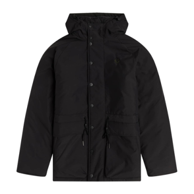Striukės Fred Perry Fred Perry Padded Zip-Through striukė J2574-102 Juoda
