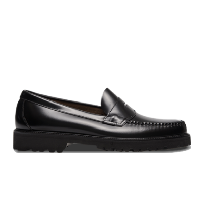 Laisvalaikio Batai G.h. Bass G.H. Bass & Co Weejuns 90 Logan Moc Leather BA11535W-000 Juoda