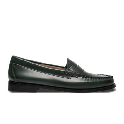 Laisvalaikio Batai G.h. Bass G.H. Bass & Co Weejuns Wmns Penny Loafers Leather BA41010-0DG Žalias