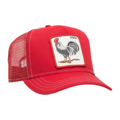 Kepurės Goorin Bros Goorin Bros Cock Trucker kepurė 101-0378-RED Raudona