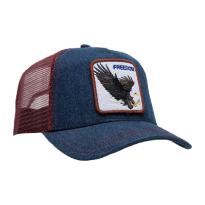 Kepurės Moterims Goorin Bros Freedom Eagle Trucker kepurė 101-0384-NVY Mėlyna