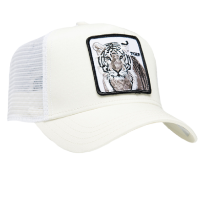 Kepurės Goorin Bros Goorin Bros White Tiger Trucker kepurė 101-0392-WHI Balta