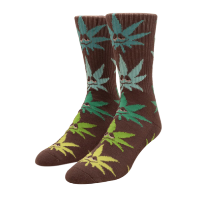 Kojinės Kojinės HUF Green Buddy kojinės SK00520-BRWN Ruda