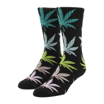 Kojinės Kojinės HUF Multi Hit Plantlife kojinės SK00725-BLK Juoda