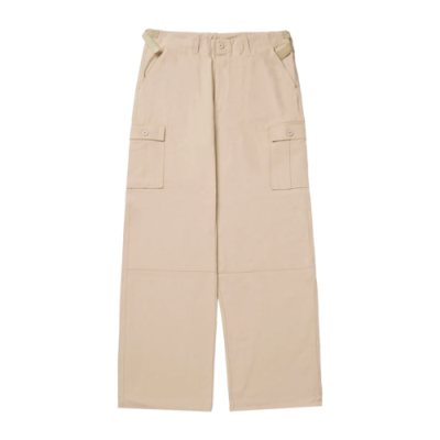 Kelnės Moterims HUF Wmns Double Knee Cargo kelnės WBT0035-GREY Pilka