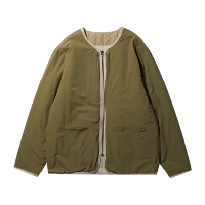 Striukės Demisezoninės Striukės HUF Worldwide Reversible Liner plona striukė JK00388-CRM Rusvai Gelsvas