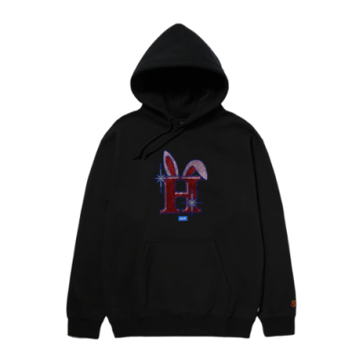 Džemperiai Huf HUF x Freddie Gibbs Iced Out Pullover džemperis PF00645-BLK Juoda