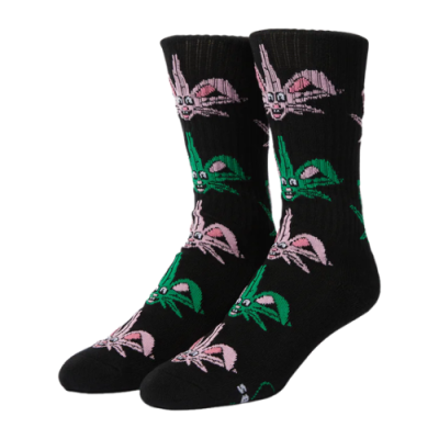 Kojinės Huf HUF x Freddie Gibbs Lucky Crew kojinės SK00811-BLK Juoda