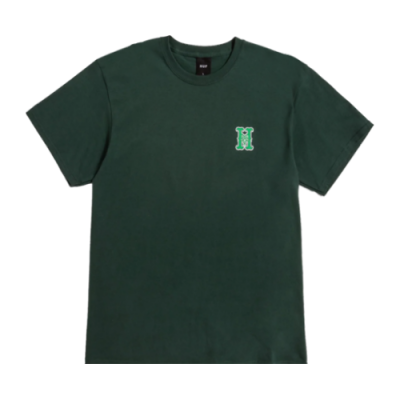 Marškinėliai Huf HUF x Thrasher High Point SS laisvalaikio marškinėliai TS01919-GRN Žalias