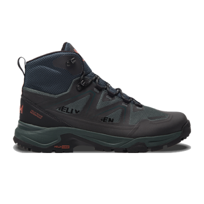 Turistiniai Turistiniai Batai Helly Hansen Cascade Mid HT 11751-495 Juoda Žalias