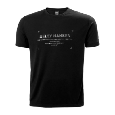 Marškinėliai Dovanų Idėjos Helly Hansen Move Quick-Dry SS treniruočių marškinėliai 53704-992 Juoda