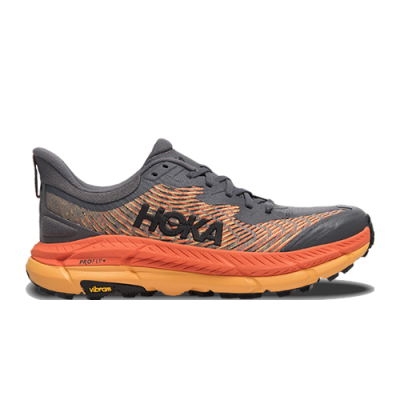 Bėgimo Batai Vyrams HOKA Mafate Speed 4 1129930-CKBC Juoda Oranžinė