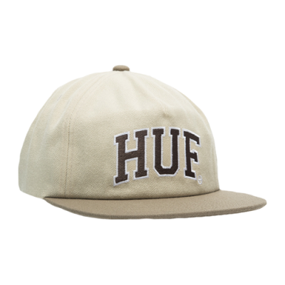 Kepurės Kepurės HUF Arch Logo Snapback kepurė HT00703-CRM Rusvai Gelsvas