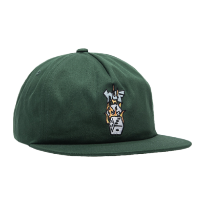 Kepurės Moterims HUF Dicey Snapback kepurė HT00704-GRN Žalias