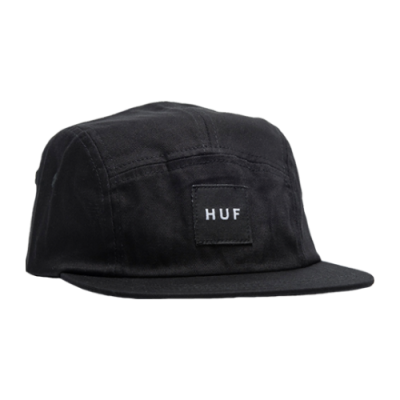 Kepurės Moterims HUF Essentials Box Logo Volley Snapbacks kepurė HT00617-BLCK Juoda