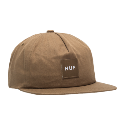 Kepurės Kepurės HUF Set Box Snapback kepurė HT00714-BRWN Ruda