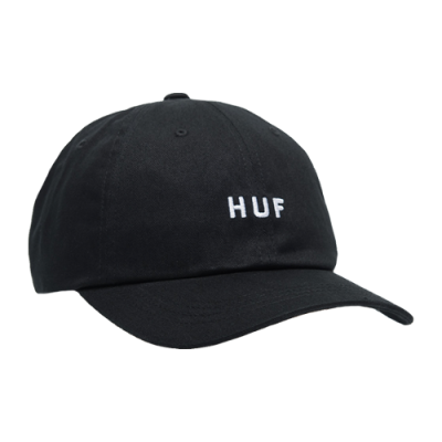 Kepurės Vyrams HUF Set OG Curved Visor 6-Panel kepurė HT00716-BLK Juoda