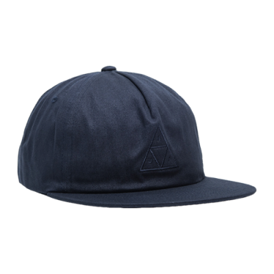 Kepurės Kepurės HUF Set Triple Triangle Snapback kepurė HT00715-NAVY Mėlyna