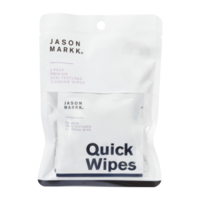 Avalynės Priežiūra Jason Markk Jason Markk Premium drėgnos servetėlės (3vnt.) JM130230 Balta