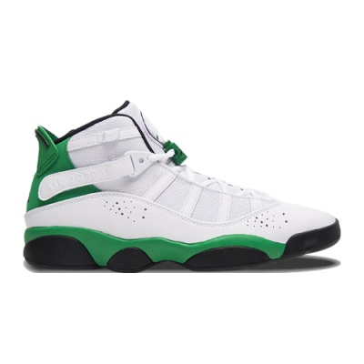 Krepšinio Batai Kolekcijos Air Jordan 6 Rings Lucky Green 322992-131 Balta