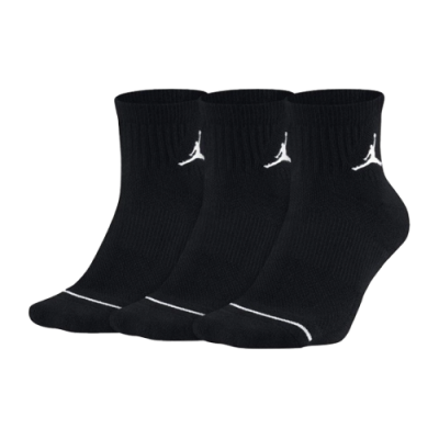 Kojinės Moterims Jordan Everyday Ankle kojinės (3 poros) DX9655-010 Juoda