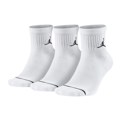 Kojinės Moterims Jordan Everyday Ankle kojinės (3 poros) DX9655-100 Balta