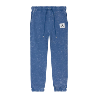 Kelnės Vyrams Air Jordan Essential Statement Washed Fleece kelnės DR3089-485 Mėlyna