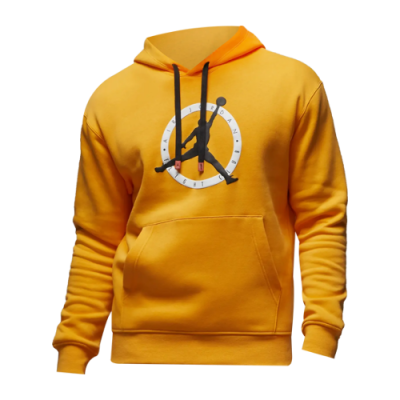 Džemperiai Laisvalaikio Džemperiai Jordan Flight MVP Fleece Pullover Hoodie džemperis FB7050-717 Geltona