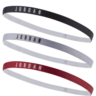 Raiščiai Moterims Jordan Elastic galvos juostos (3 vnt) J0003599-626-1 Daugiaspalvis