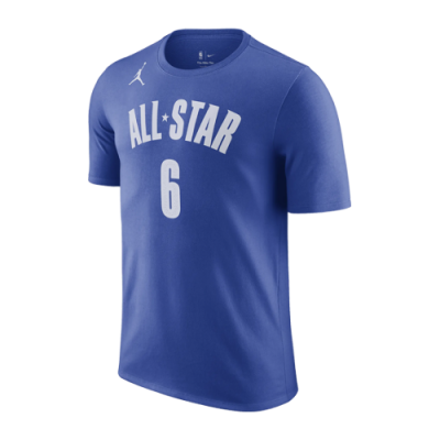 Marškinėliai Kolekcijos Nike NBA LeBron James All-Star Essential krepšinio marškinėliai DX9893-400 Mėlyna