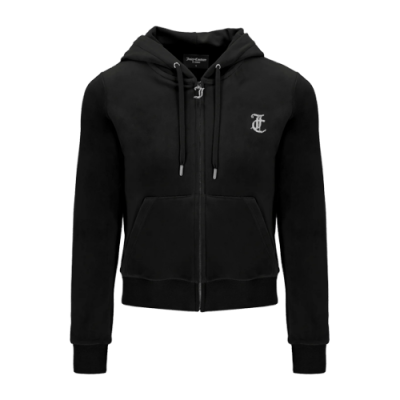 Džemperiai Moterims Juicy Couture Wmns Arched Diamante Robertson džemperis JCCAS123809-101 Juoda
