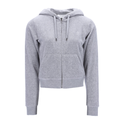 Džemperiai Juicy Couture Juicy Couture Wmns Classic Velour Zip Trough džemperis JCAP176-126 Pilka