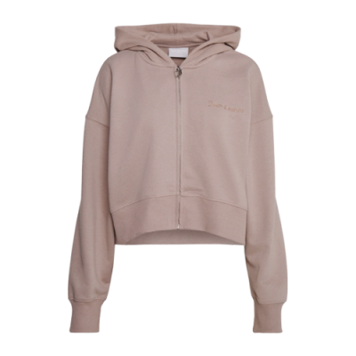 Džemperiai Moterims Juicy Couture Wmns Liv Cosy Fleece Zip džemperis JCLAS123516-379 Rusvai Gelsvas