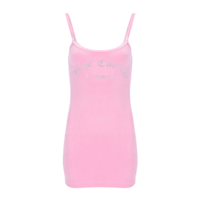 Suknelės Kolekcijos Juicy Couture Wmns Arched Diamante Howard suknelė JCCED123811-334 Rožinis