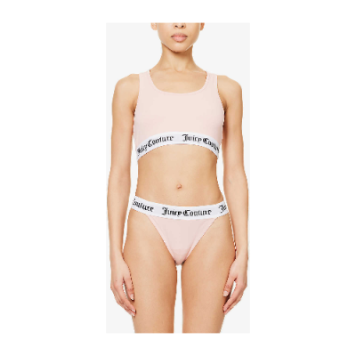 Apatiniai Moterims Juicy Couture Wmns Verity Cotton braletė JCLN122031-381 Rožinis